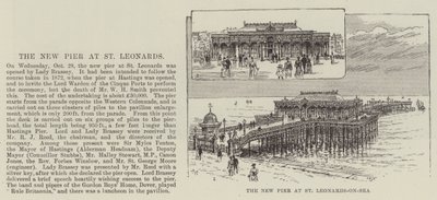 The New Pier at St Leonards-on-Sea by Frank Watkins